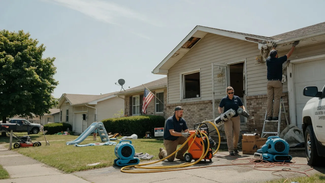 Water Damage Restoration in Haubstadt, IN near me